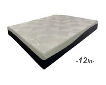 12" Memory Foam Mattress by Miami Furniture Outlet